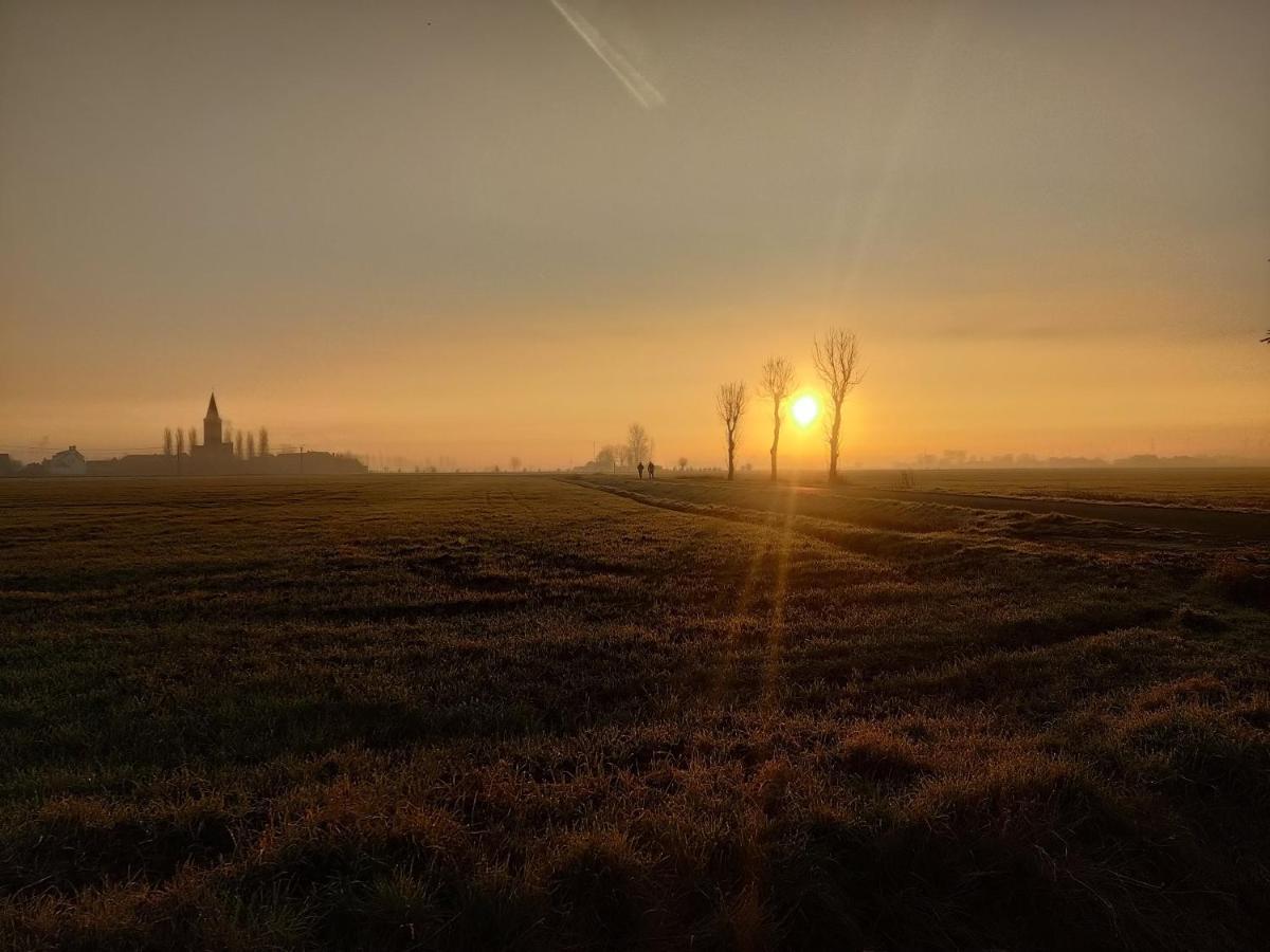 Vakantiehuis De Maretak Vlakbij Brugge & De Kust Meetkerke Esterno foto